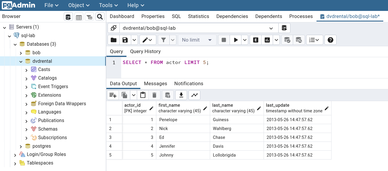 query tool